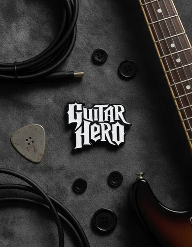 Pin Metálico Guitar Hero