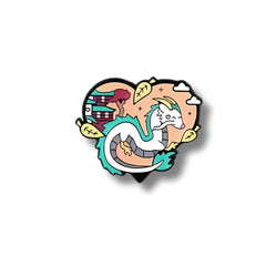 Pin Metálico Haku Corazón