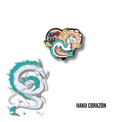 Pin Metálico Haku Corazón
