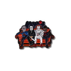 Pin Metálico Halloween Villanos de Terror