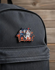 Pin Metálico Halloween Villanos de Terror