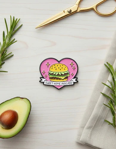 Pin Metálico Hamburguesa Sweet Home Avocado
