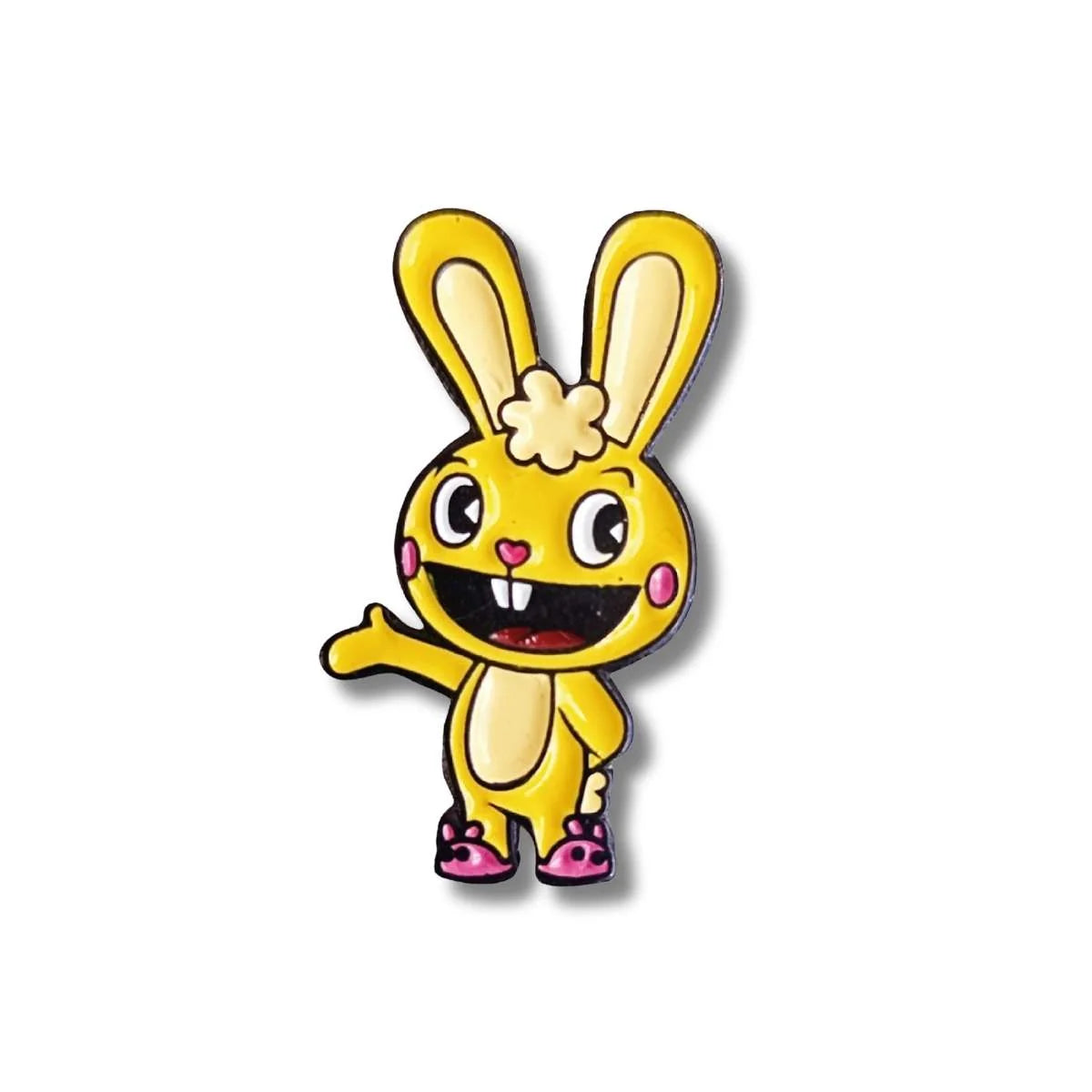 Pin Metálico Happy Tree Friends Cuddles Sonriendo