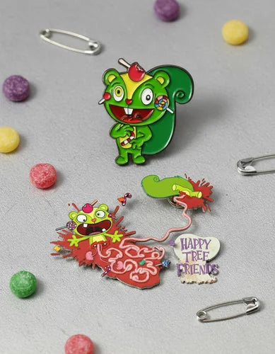 Pin Metálico Happy Tree Friends Nutty