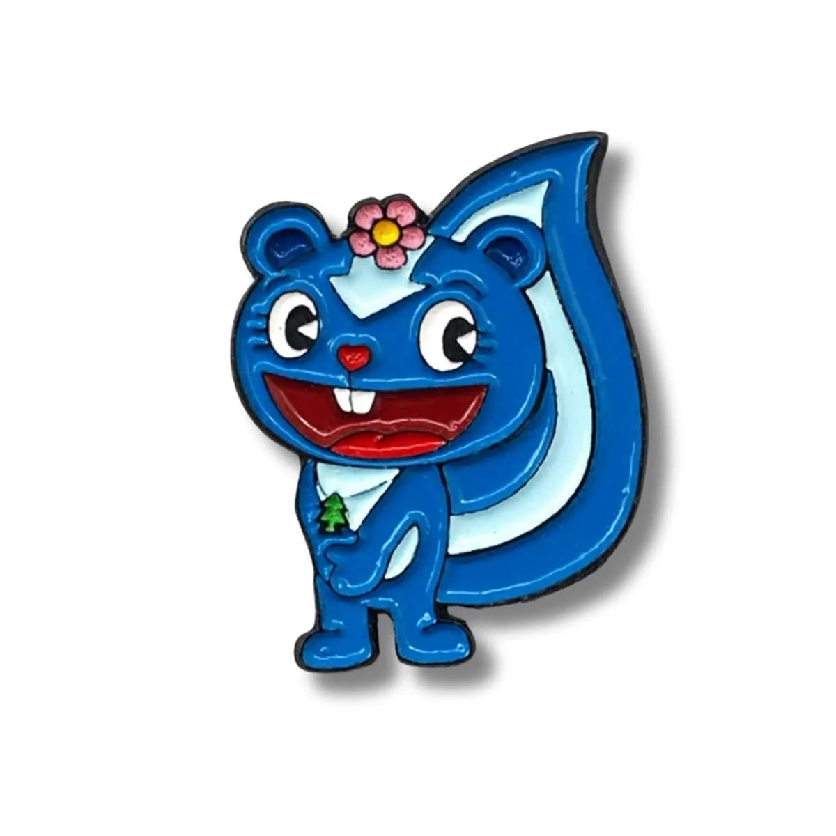 Pin Metálico Happy Tree Friends Petunia Feliz
