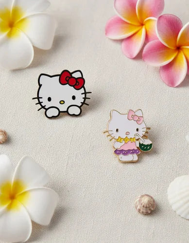 Pin Metálico Hello Kitty Hawaiana