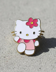 Pin Metálico Hello Kitty Rosa