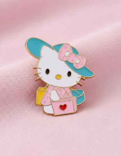 Pin Metálico Hello Kitty de Compras