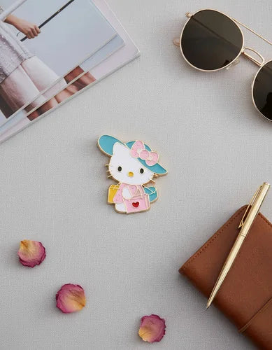 Pin Metálico Hello Kitty de Compras