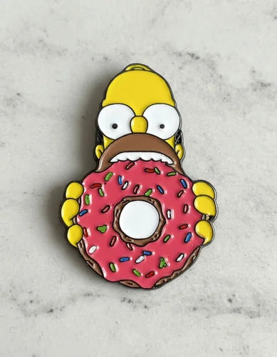 Pin Metálico Homero Dona