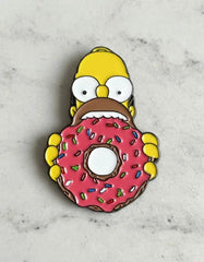 Pin Metálico Homero Dona
