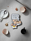 Pin Metálico Huevos a $1.800