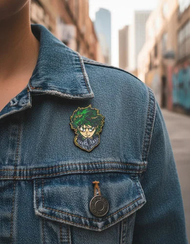 Pin Metálico Izuku Midoriya