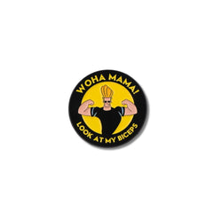 Pin Metálico Johnny Bravo Biceps