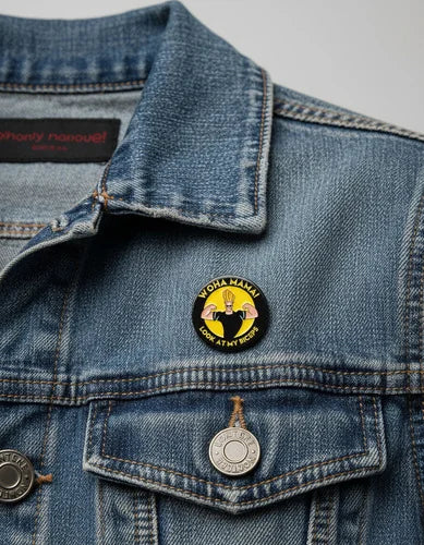 Pin Metálico Johnny Bravo Biceps