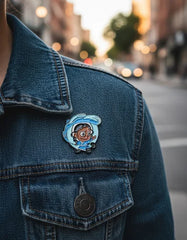 Pin Metálico Katara Agua Control