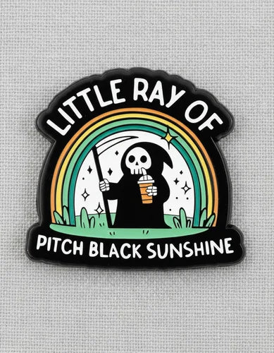 Pin Metálico La Parca Optimista