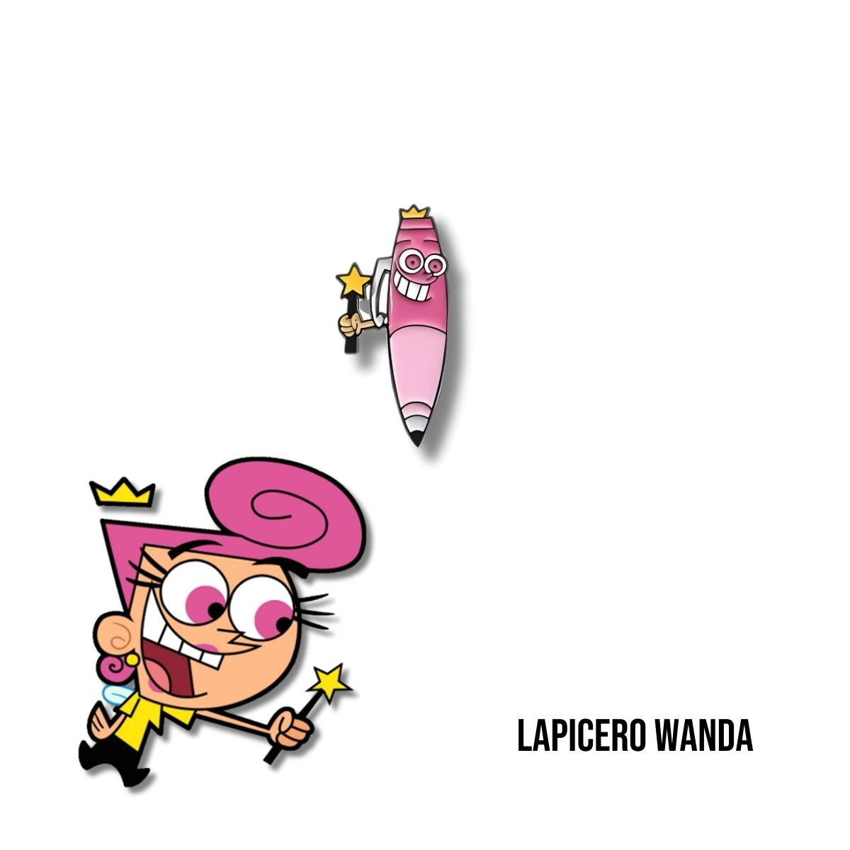 Pin Metálico Lapicero Wanda