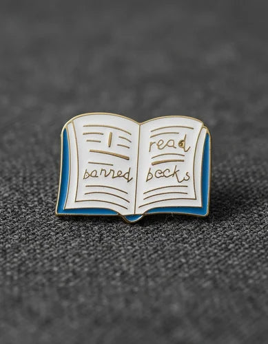 Pin Metálico Libro Abierto