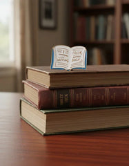 Pin Metálico Libro Abierto