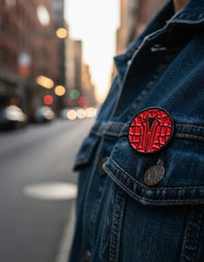 Pin Metálico Logo Spider Man Andrew