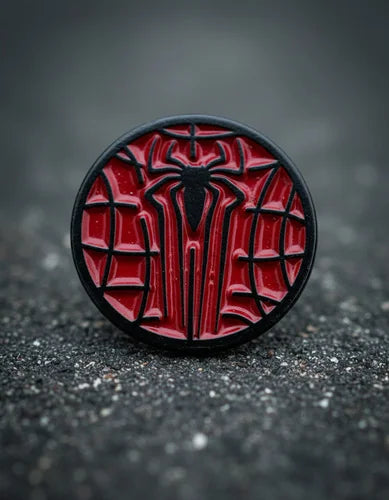 Pin Metálico Logo Spider Man Andrew