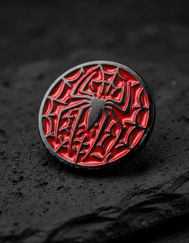Pin Metálico Logo Spider Man Tobey