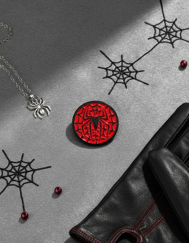 Pin Metálico Logo Spider Man Tobey