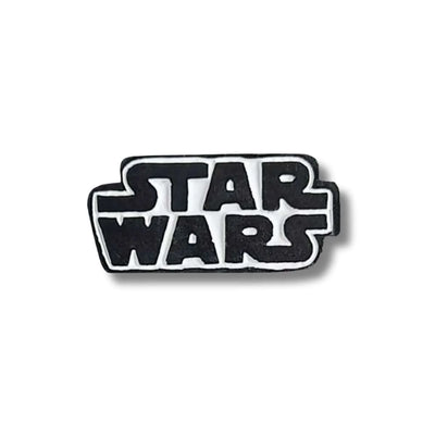 Pin Metálico Logo Star Wars Blanco