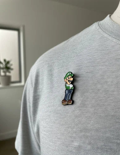 Pin Metálico Luigi