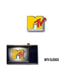 Pin Metálico MTV Clásico