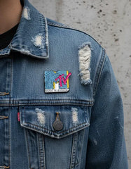 Pin Metálico MTV Music Televisión