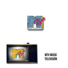 Pin Metálico MTV Music Televisión