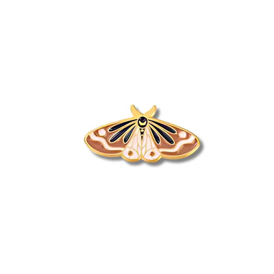 Pin Metálico Mariposa Café Estelar