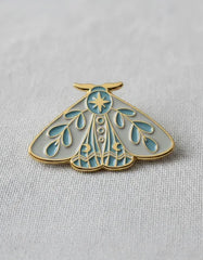 Pin Metálico Mariposa Pastel Celestial