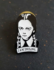 Pin Metálico Merlina Addams