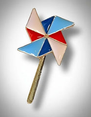 Pin Metálico Molino Multicolor