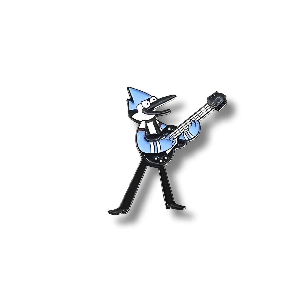 Pin Metálico Mordecai con Guitarra