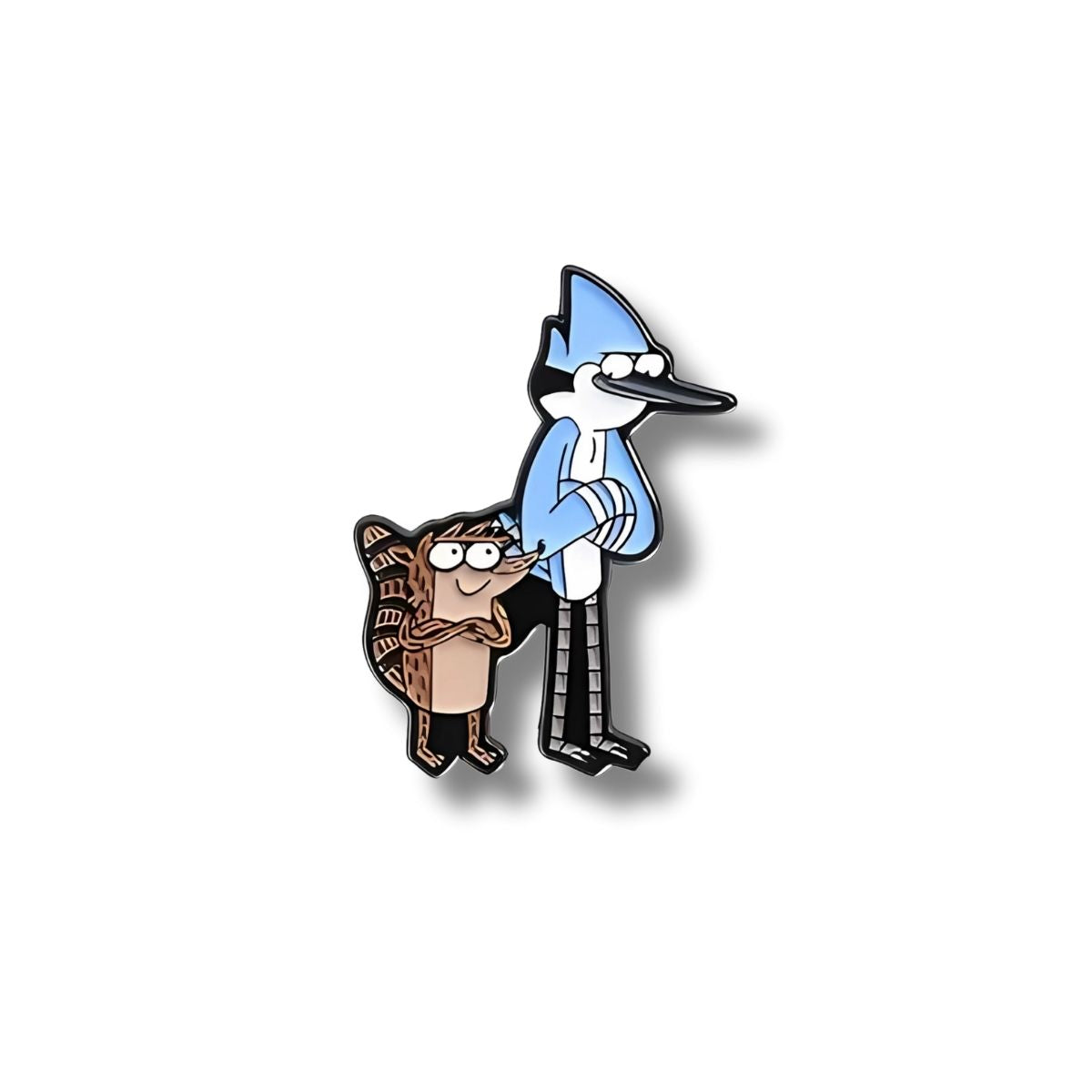 Pin Metálico Mordecai y Rigby