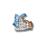 Pin Metálico Mordecai y Rigby OOOOOH!