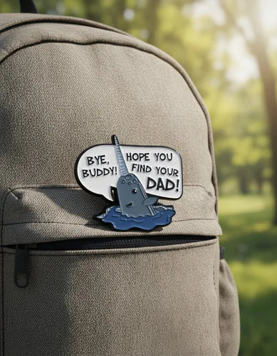 Pin Metálico Narval Buscando a Papá