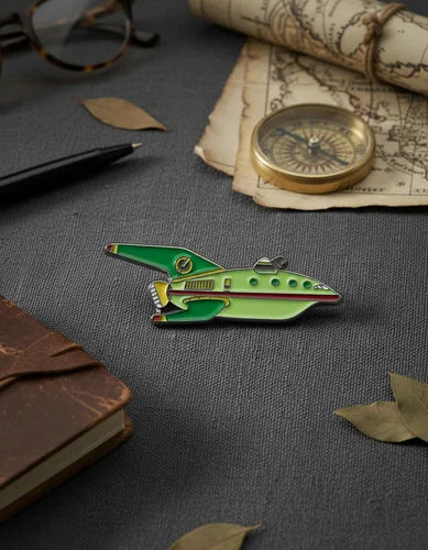 Pin Metálico Nave Planet Express Futurama