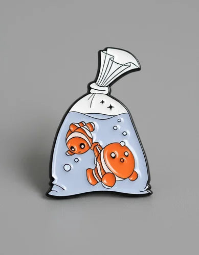 Pin Metálico Nemo en Bolsa