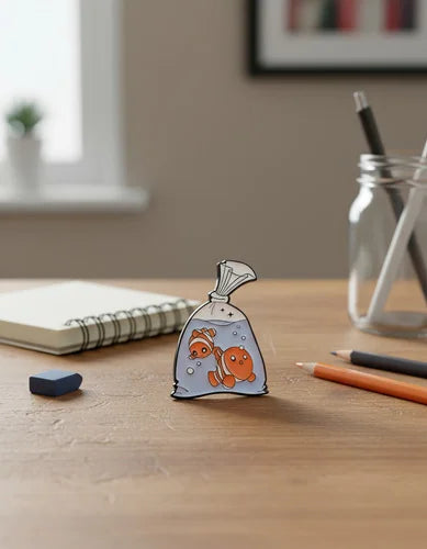 Pin Metálico Nemo en Bolsa