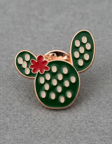 Pin Metálico Nopal Coqueto