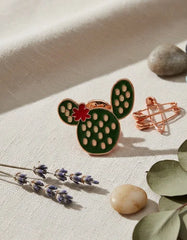 Pin Metálico Nopal Coqueto