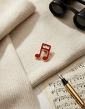 Pin Metálico Nota Musical