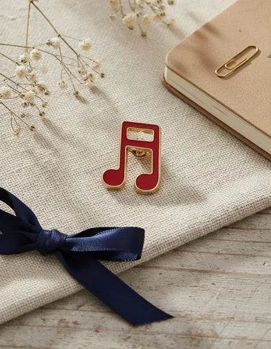 Pin Metálico Nota Musical