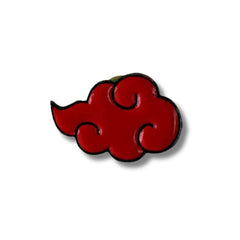Pin Metálico Nube Akatsuki Rojo
