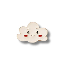 Pin Metálico Nube Carita Sonriente